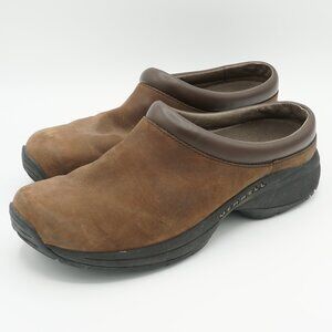 Merrell Jungle Primo Dark Brown Clogs Women's Size 8